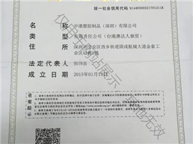 中港塑胶制品